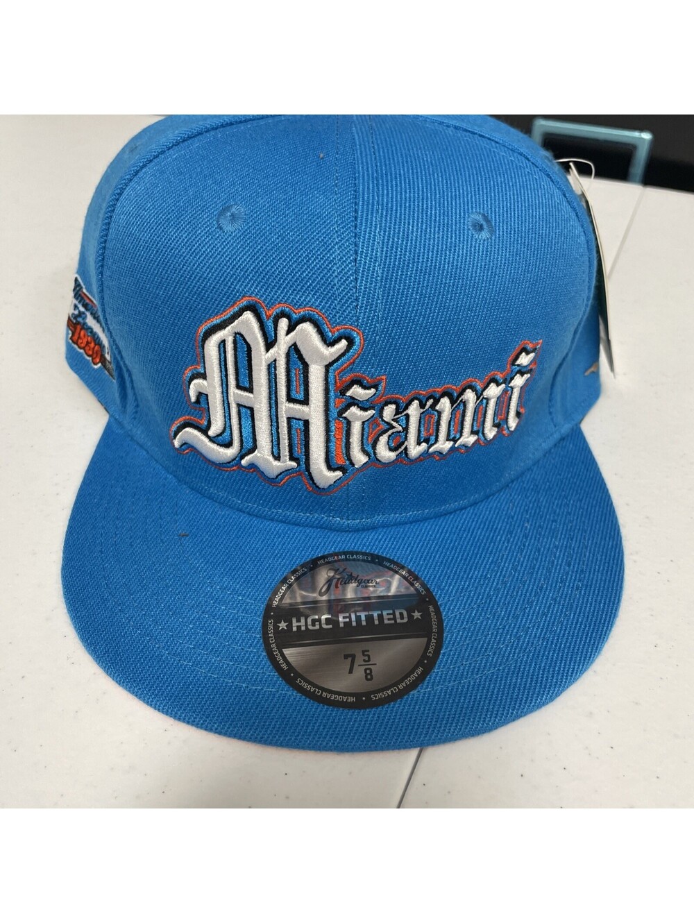 Miami Giants Headgear Classics Fitted Hat 7 5/8 Negro Leagues